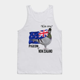 Pigeon of New Zealand Greeting Tank Top